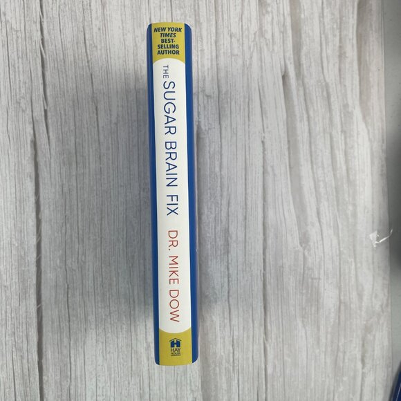 ๐ 3/$25 The Sugar Brain Fix by Dr. Mike Dow | Hardcover - Picture 5 of 5